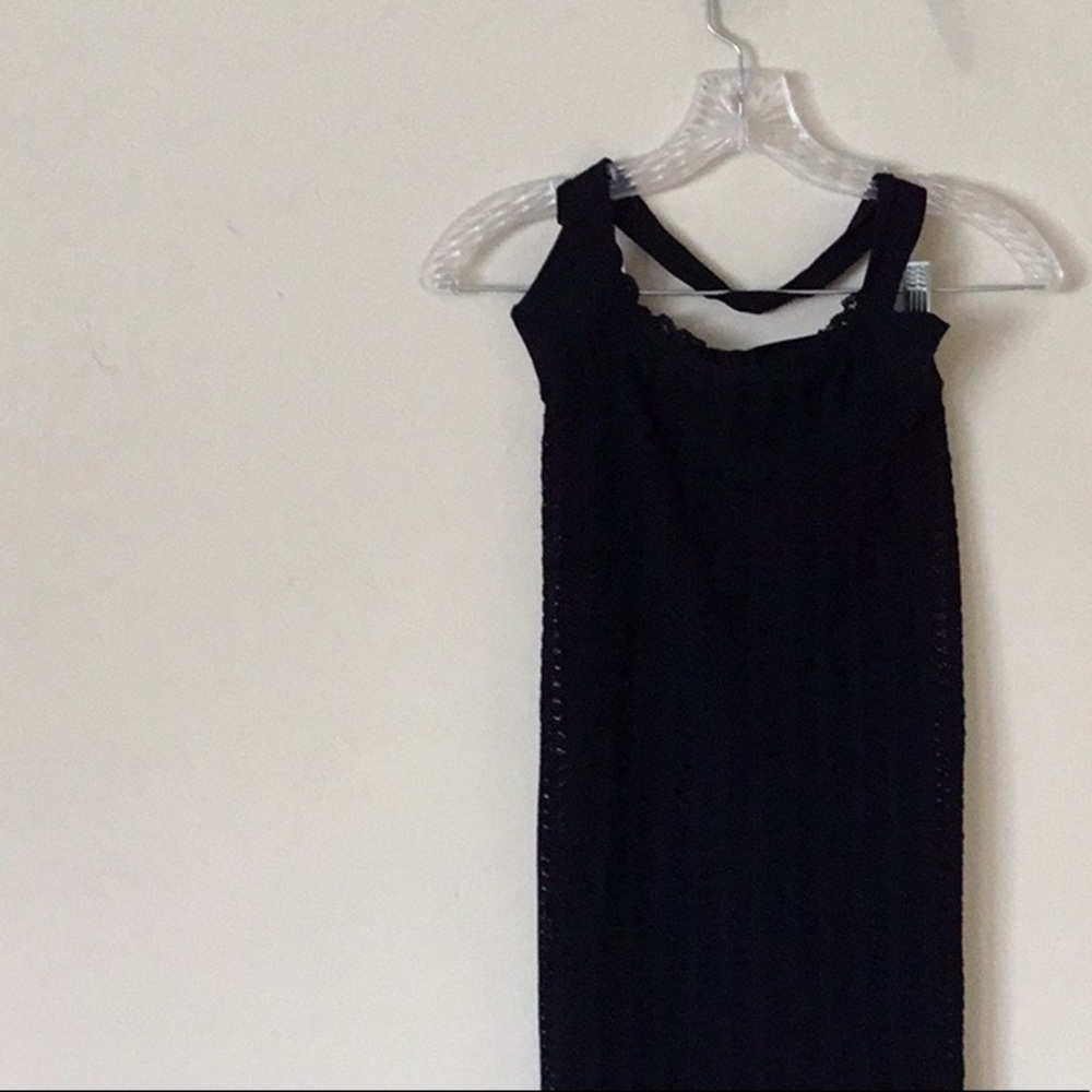 Guess by Marciano Bodycon Dress Halter Black Eyele…